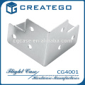 aluminum tool case corner brace